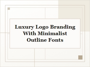 Mastering Minimalist Luxury in Logo Branding